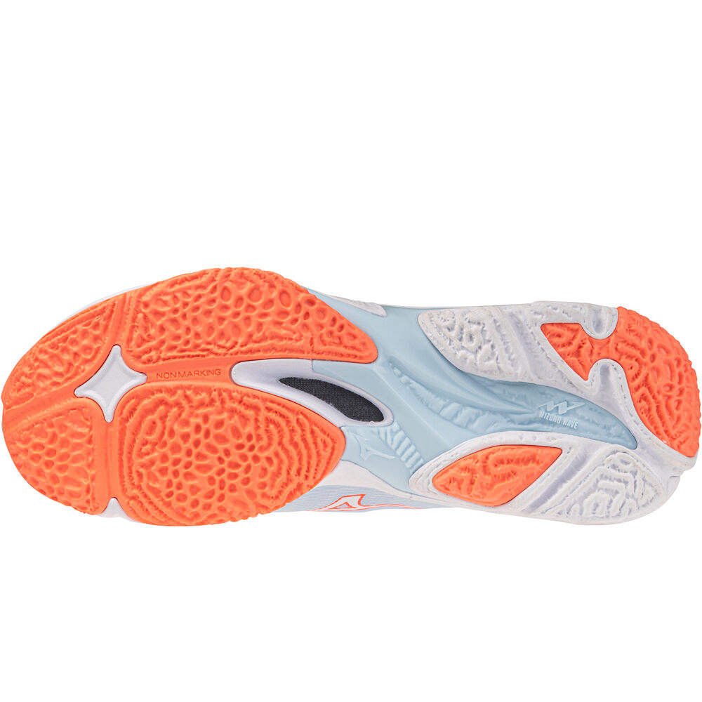 Mizuno zapatillas indoor mujer WAVE LIGHTNING ELITE(W) vista trasera