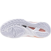Mizuno zapatillas indoor mujer WAVE MIRAGE 5 vista trasera
