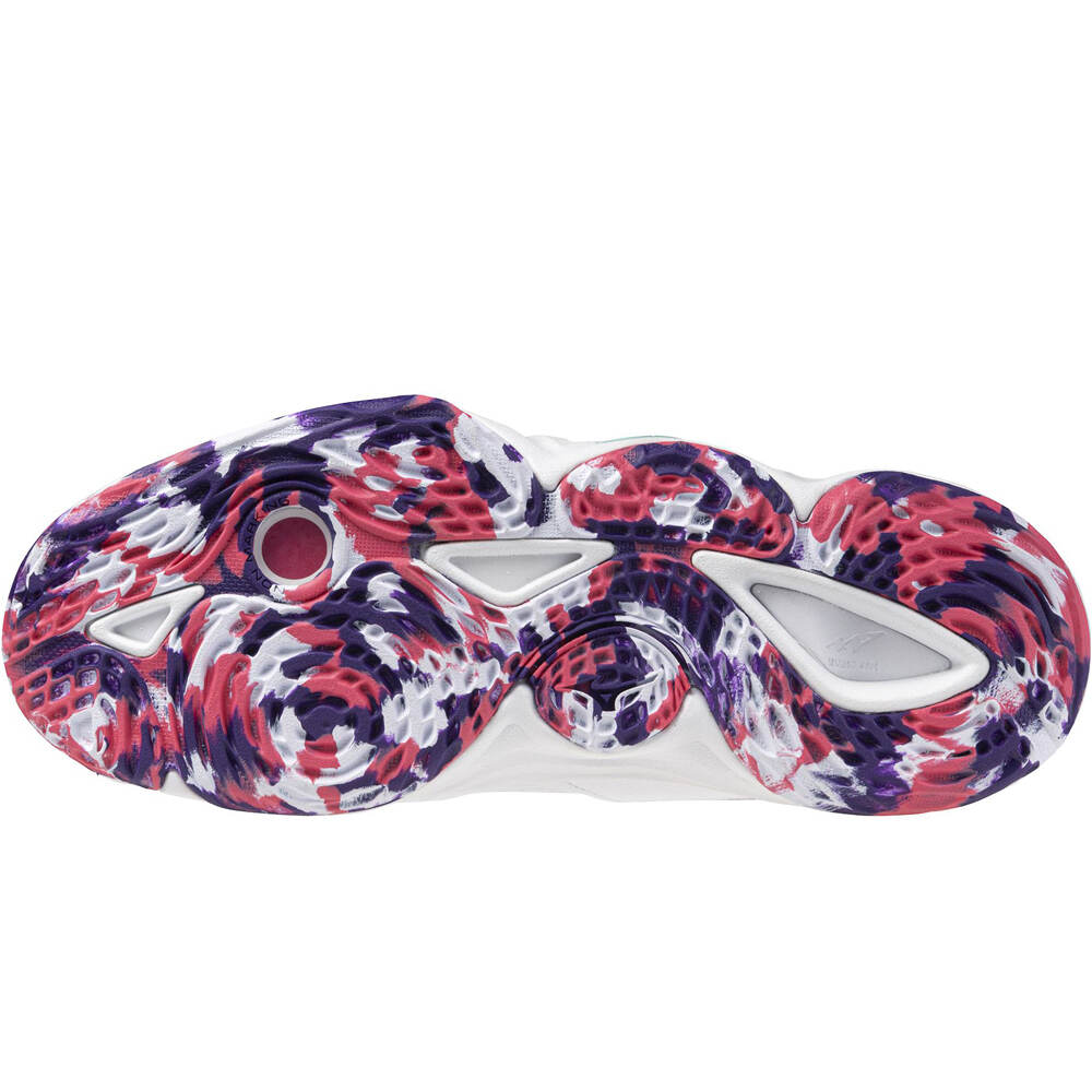 Mizuno zapatillas indoor mujer WAVE MOMENTUM 3(W) lateral interior