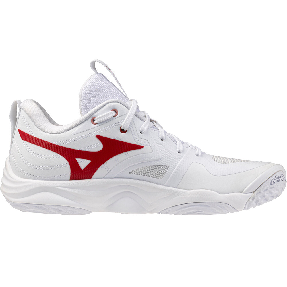 Mizuno zapatillas indoor mujer WAVE MOMENTUM ELITE lateral interior