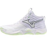 Mizuno zapatillas indoor mujer WAVE MOMENTUM ELITE MID(W) lateral exterior