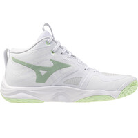 Mizuno zapatillas indoor mujer WAVE MOMENTUM ELITE MID(W) lateral interior