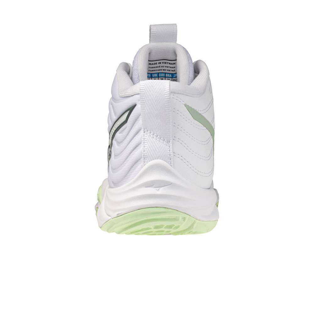 Mizuno zapatillas indoor mujer WAVE MOMENTUM ELITE MID(W) puntera
