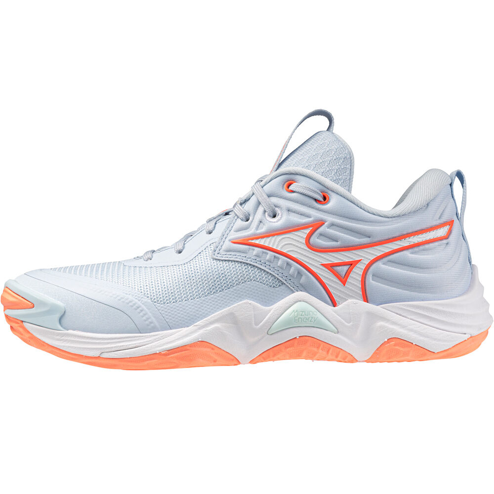 Mizuno zapatillas indoor mujer WAVE MOMENTUM ELITE(W) lateral exterior