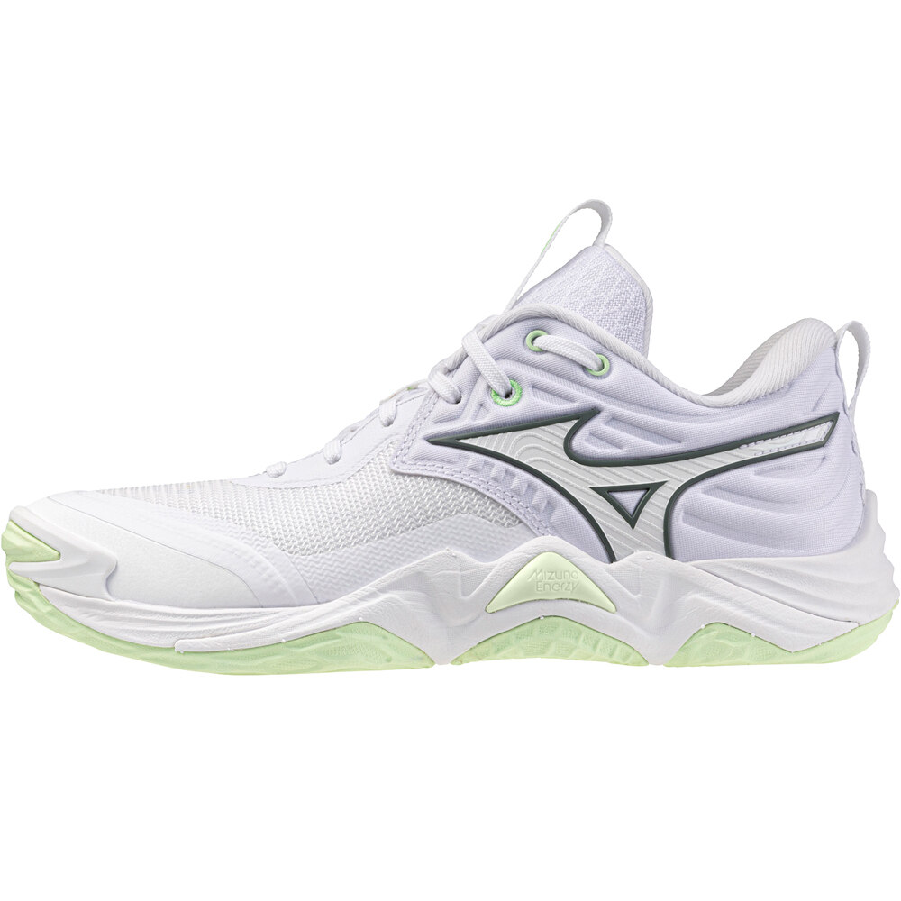 Mizuno zapatillas indoor mujer WAVE MOMENTUM ELITE(W) lateral exterior