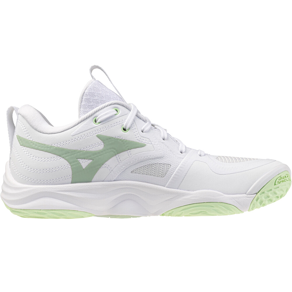 Mizuno zapatillas indoor mujer WAVE MOMENTUM ELITE(W) lateral interior