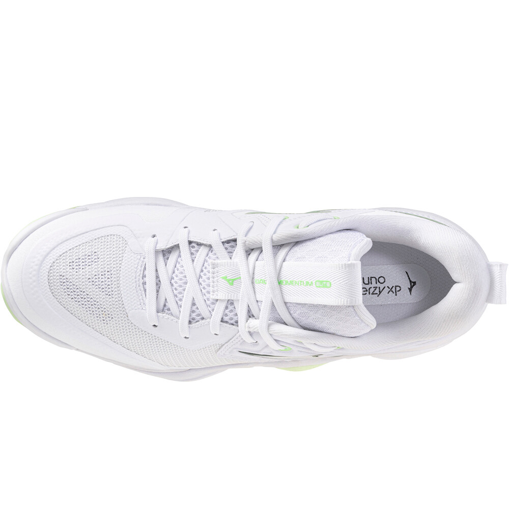 Mizuno zapatillas indoor mujer WAVE MOMENTUM ELITE(W) vista superior
