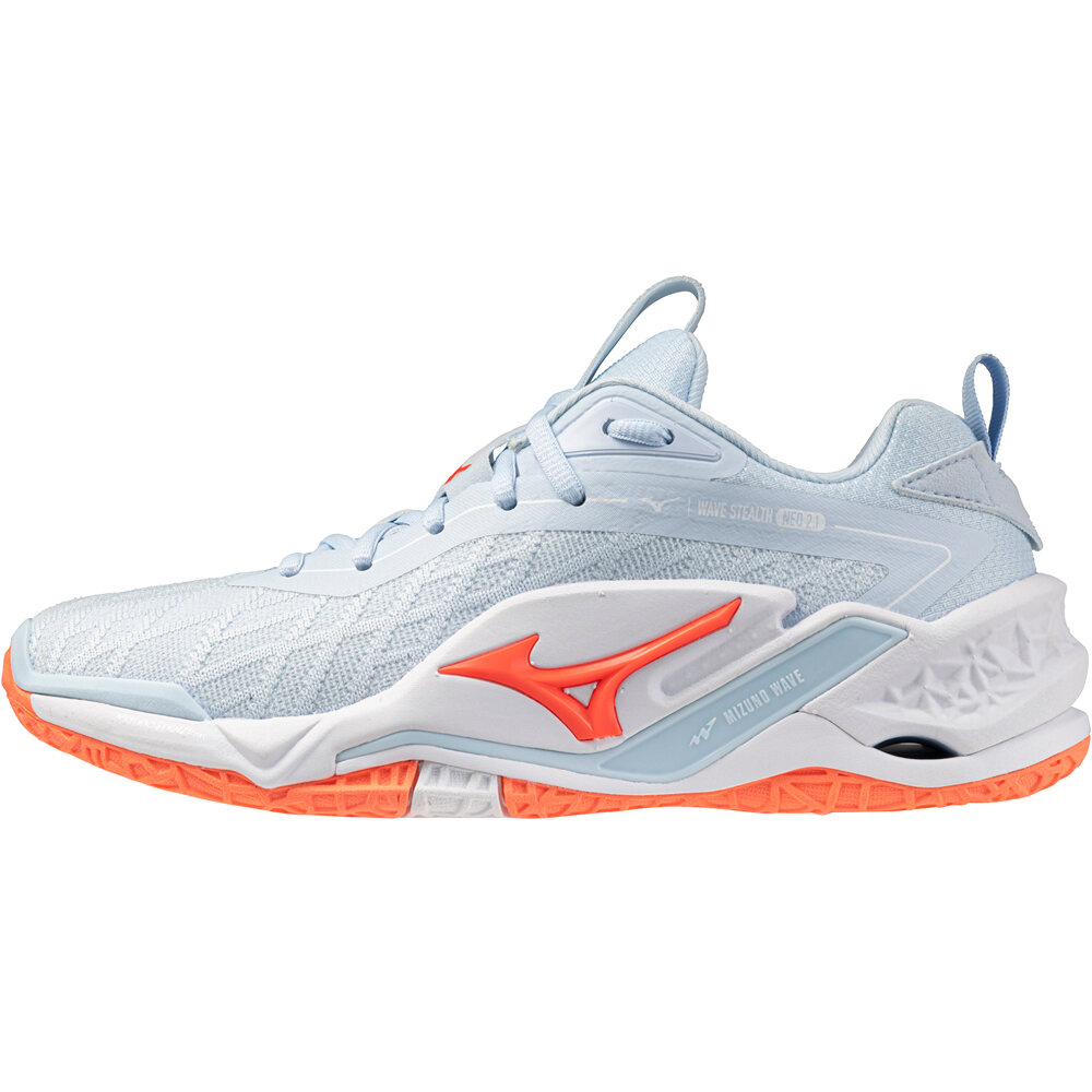 Mizuno zapatillas indoor mujer WAVE STEALTH NEO 2.1(W) lateral exterior