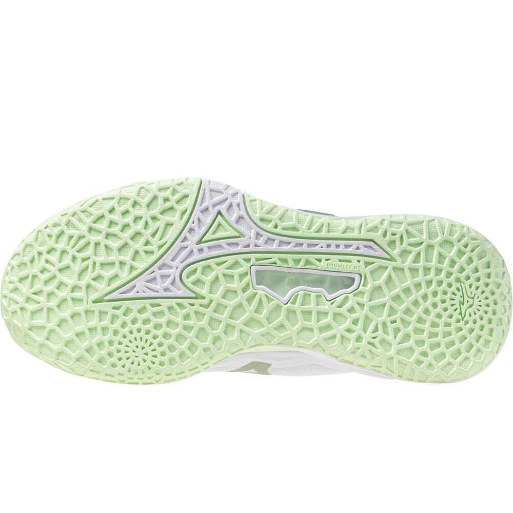 Mizuno zapatillas indoor mujer WAVE STEALTH NEO 2.1(W) vista trasera