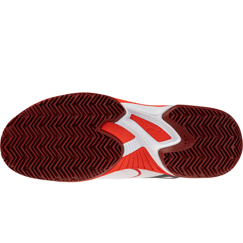 Mizuno Zapatillas Padel Hombre WAVE EXCEED COURT CC vista trasera