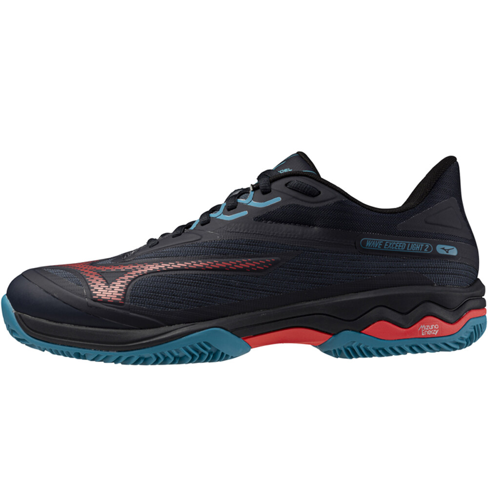 Mizuno Zapatillas Padel Hombre WAVE EXCEED LIGHT 2 Padel lateral exterior