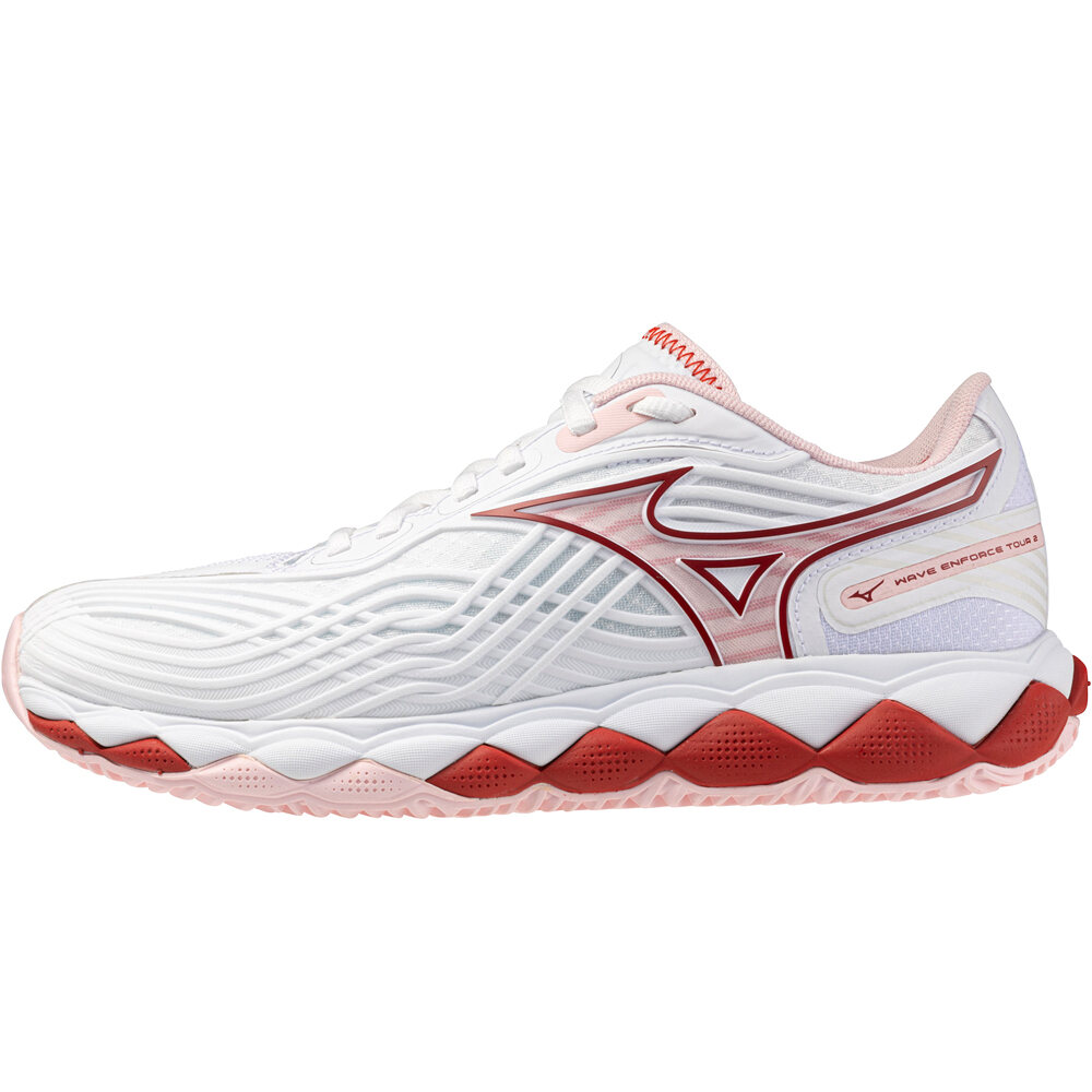 Mizuno Zapatillas Padel Mujer WAVE ENFORCE TOUR 2 CC lateral exterior