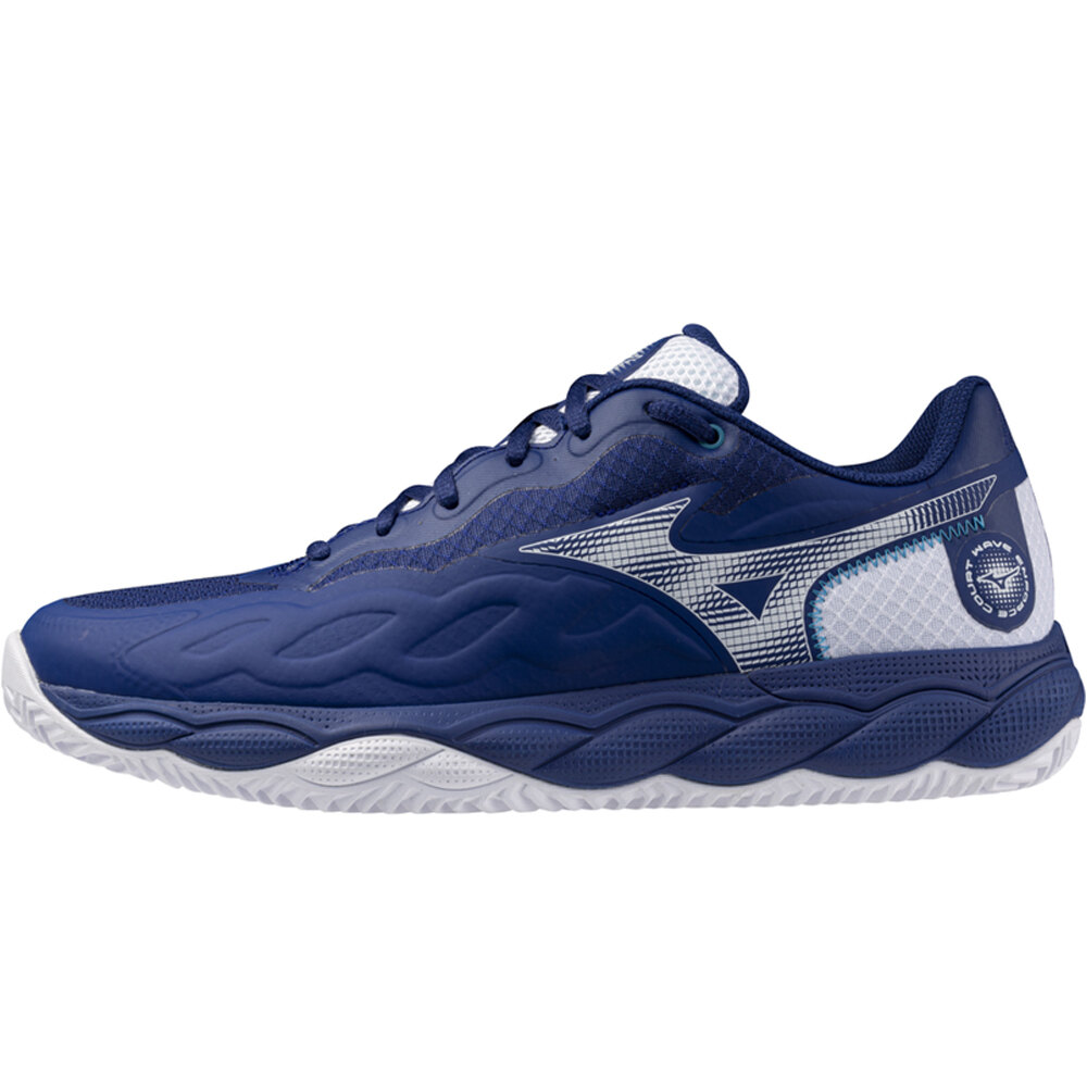 Mizuno Zapatillas Tenis Hombre WAVE ENFORCE COURT CC lateral exterior