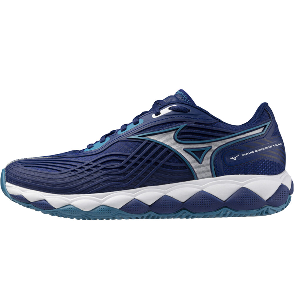 Mizuno Zapatillas Tenis Hombre WAVE ENFORCE TOUR 2 CC lateral exterior