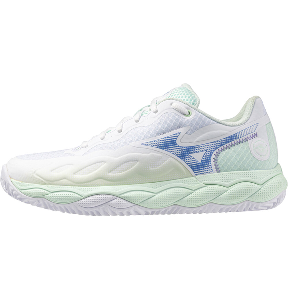 Mizuno Zapatillas Tenis Mujer WAVE ENFORCE COURT CC(W) lateral exterior