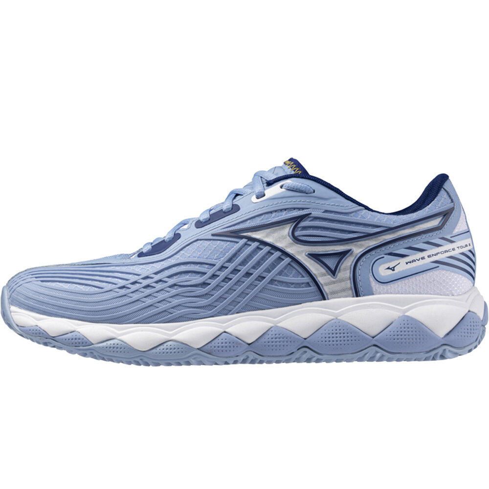 Mizuno Zapatillas Tenis Mujer WAVE ENFORCE TOUR 2 CC(W) lateral exterior