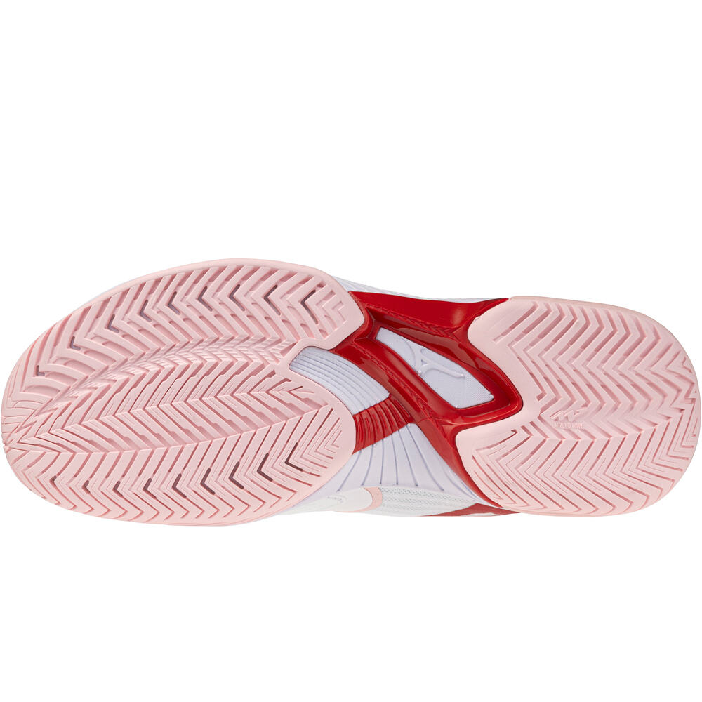 Mizuno Zapatillas Tenis Mujer WAVE EXCEED COURT AC vista trasera