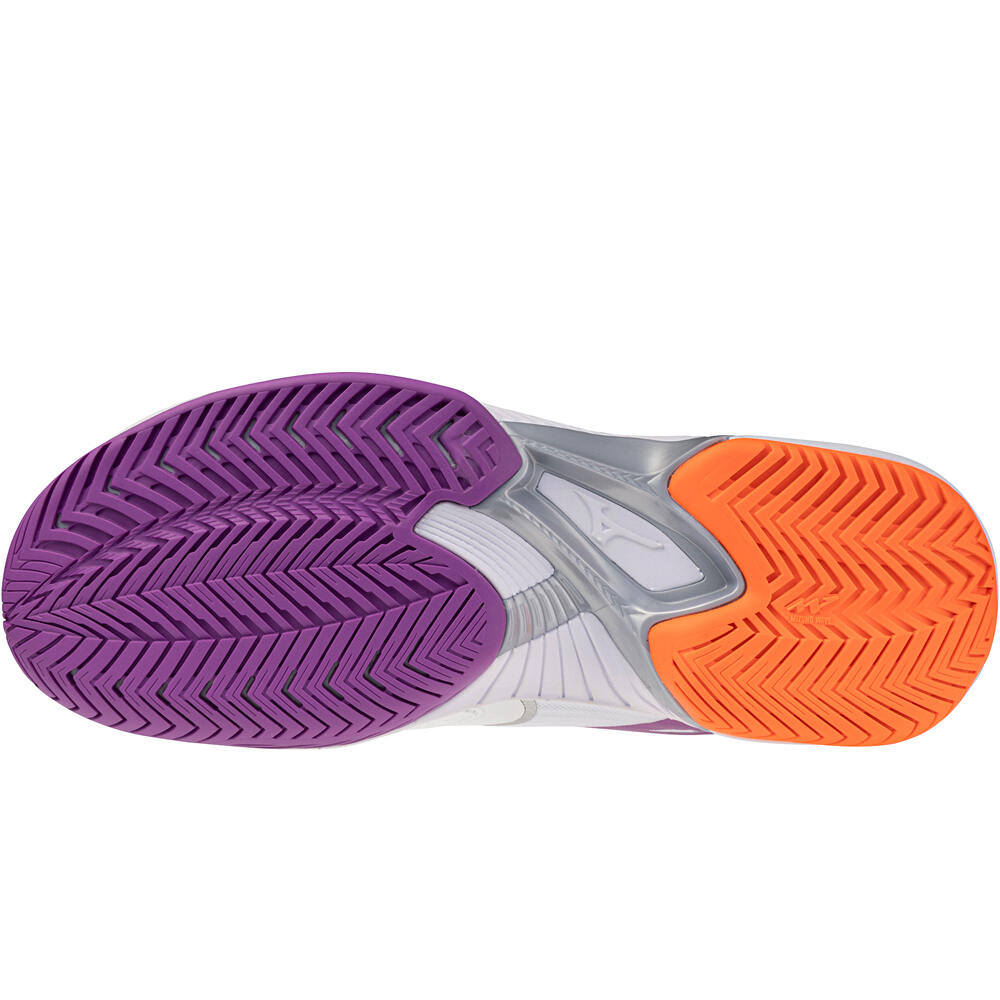 Mizuno Zapatillas Tenis Mujer WAVE EXCEED COURT AC(W) vista trasera