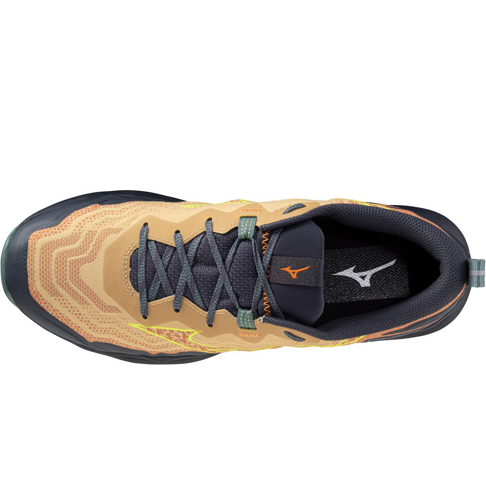 Mizuno zapatillas trail hombre WAVE DAICHI 9 vista superior