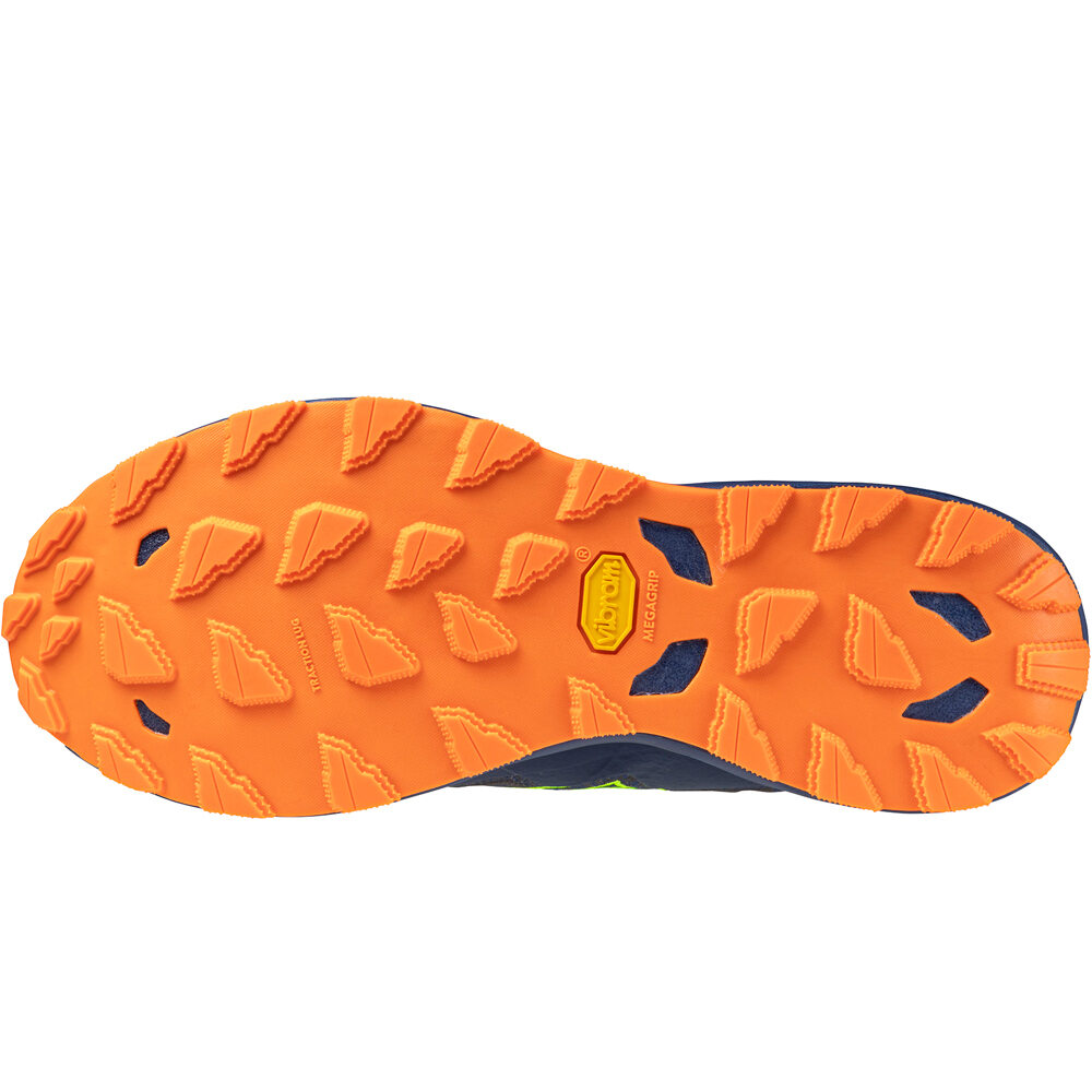 Mizuno zapatillas trail hombre WAVE DAICHI 9 vista trasera