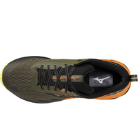 Mizuno zapatillas trail hombre WAVE IBUKI 5 vista superior