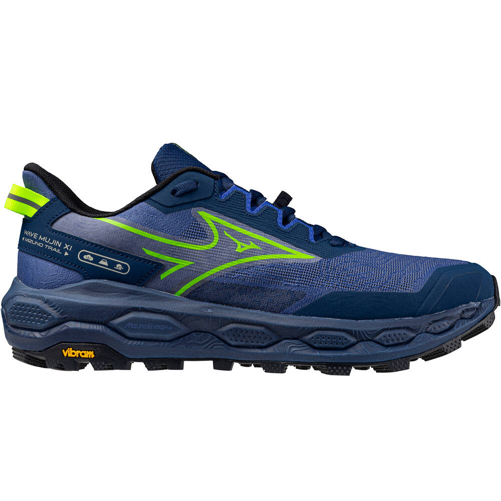 Mizuno zapatillas trail hombre WAVE MUJIN 11 lateral exterior