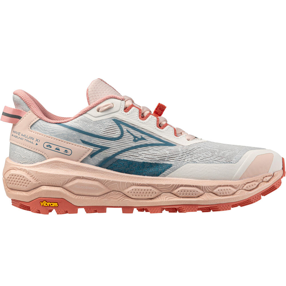 Mizuno zapatillas trail mujer WAVE MUJIN 11 lateral exterior