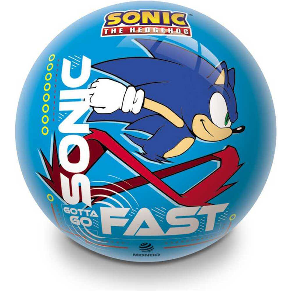 Mondo juguetes para playa BALN SONIC  14cm vista frontal