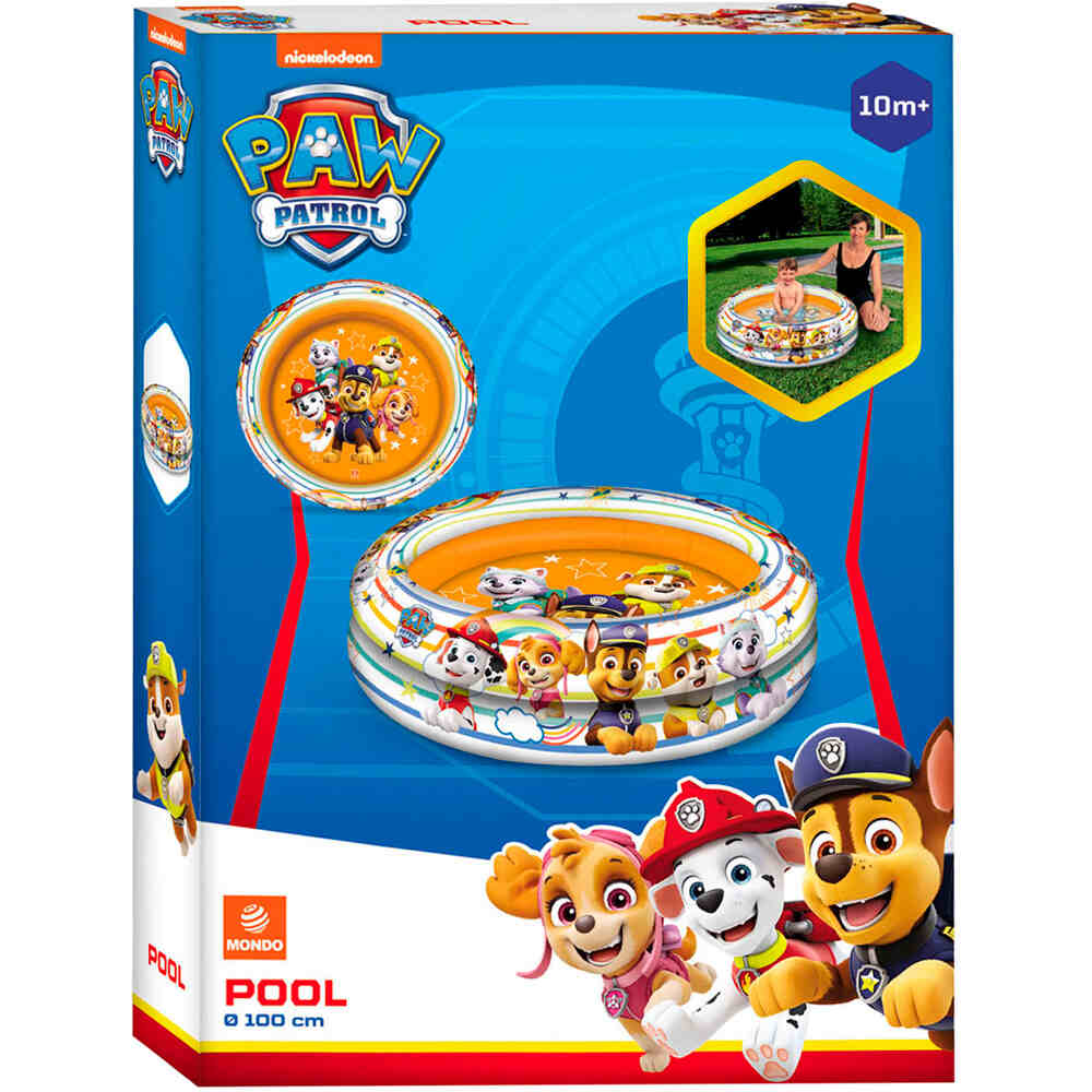 Mondo piscinas e hinchables PAW PATROL - PISCINA 2 anillos  100 01