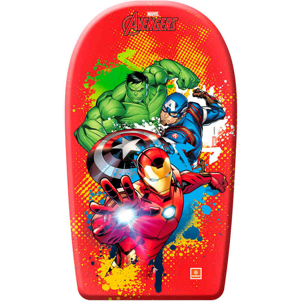 Mondo tablas de bodyboard niño AVENGERS  84 CM vista frontal