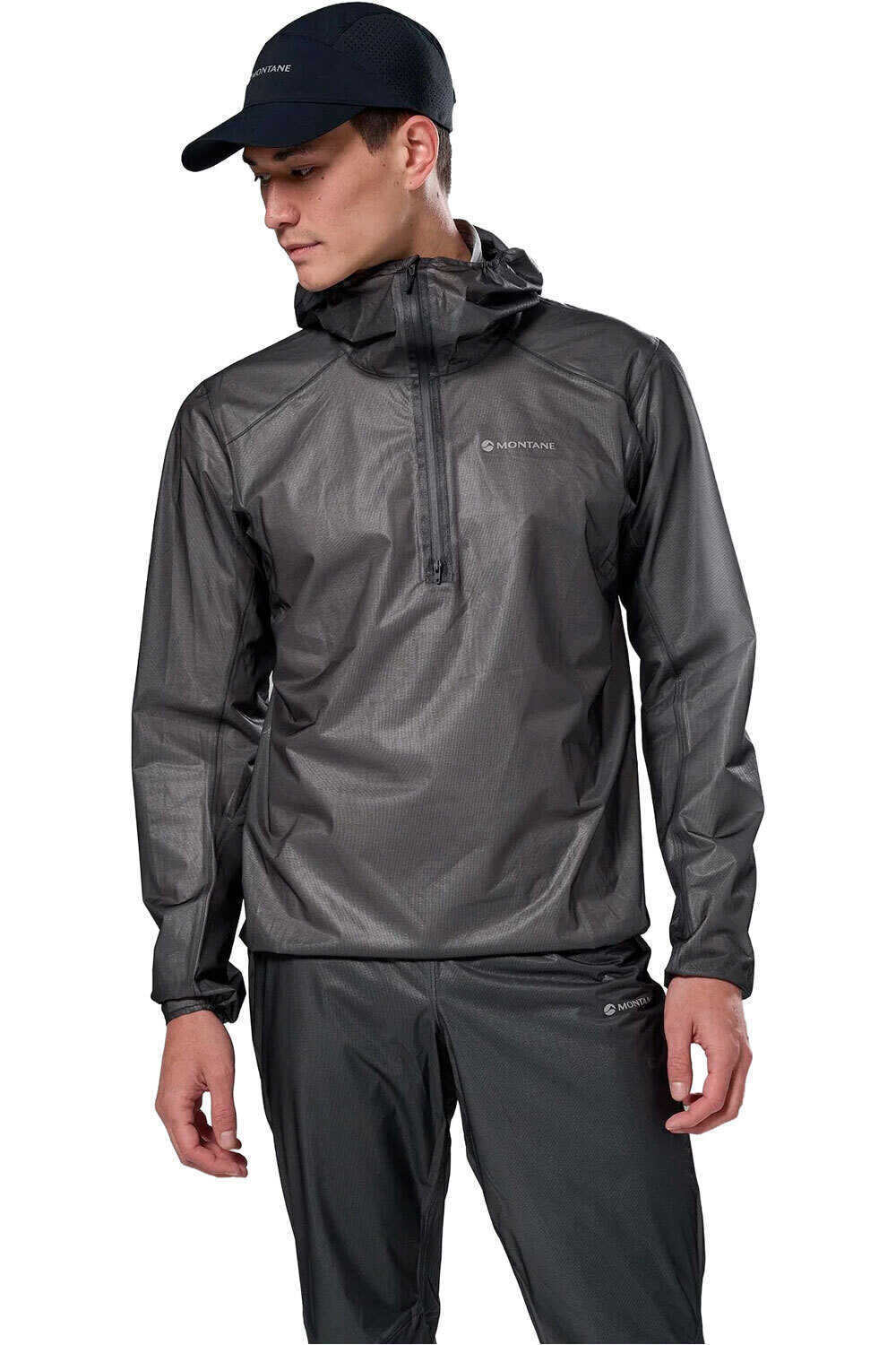 Montane chaqueta impermeable hombre MINIMUS NANO PULL ON vista frontal