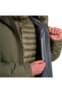 Montane chaqueta impermeable hombre SPIRIT LONG JKT vista detalle