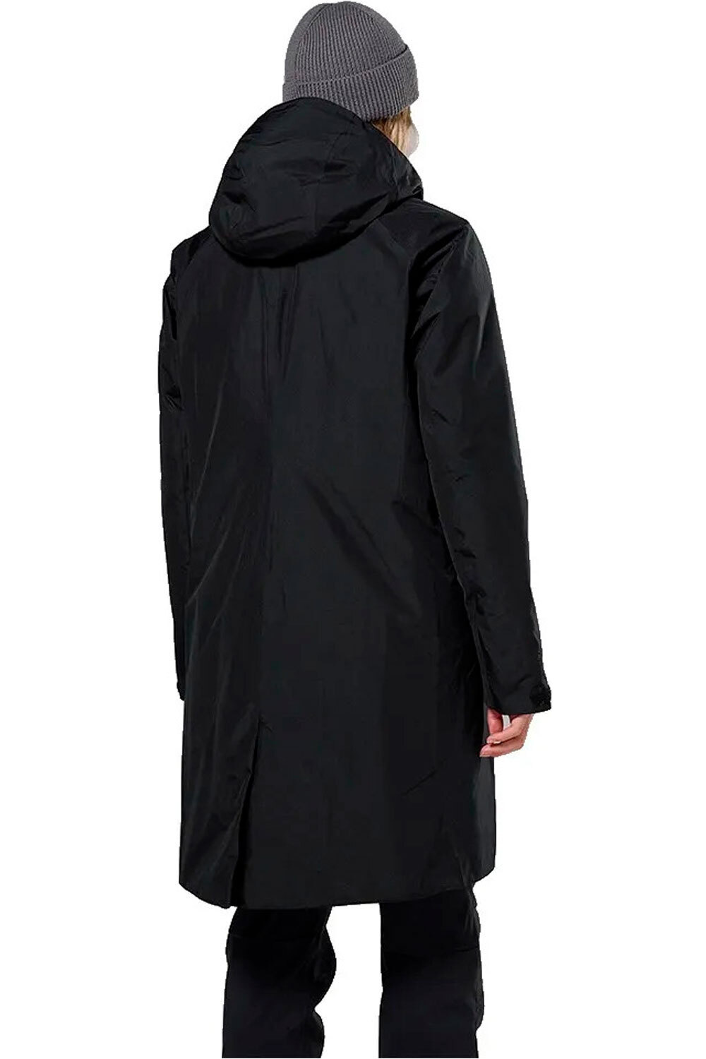 Montane chaqueta impermeable insulada mujer F SPIRIT LONG INS JKT vista trasera
