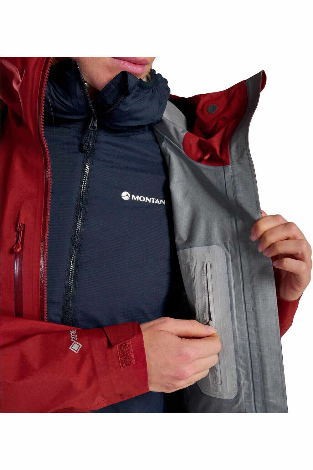 Montane chaqueta impermeable mujer F ALTA XT JKT vista detalle