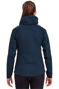 Montane chaqueta impermeable mujer F MINIMUS LITE JACKET vista trasera