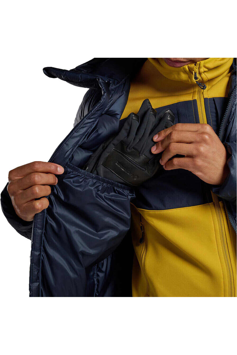 Montane chaqueta outdoor hombre KAMEN HOODIE vista detalle