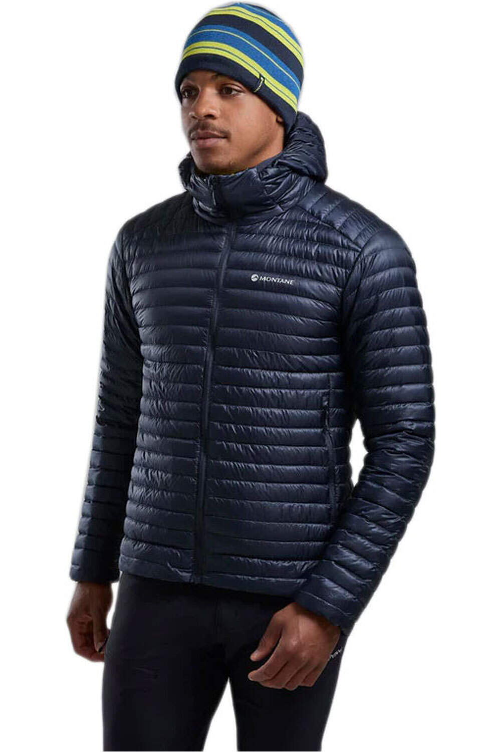 Montane chaqueta outdoor hombre MEN'S ALPINE 850 NANO HOODIE vista frontal