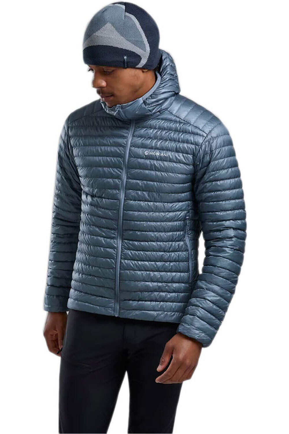 Montane chaqueta outdoor hombre MEN'S ALPINE 850 NANO HOODIE vista frontal