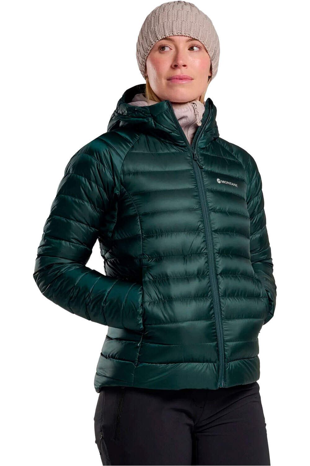 Montane chaqueta outdoor mujer F ANTI FREEZE HOODIE vista detalle