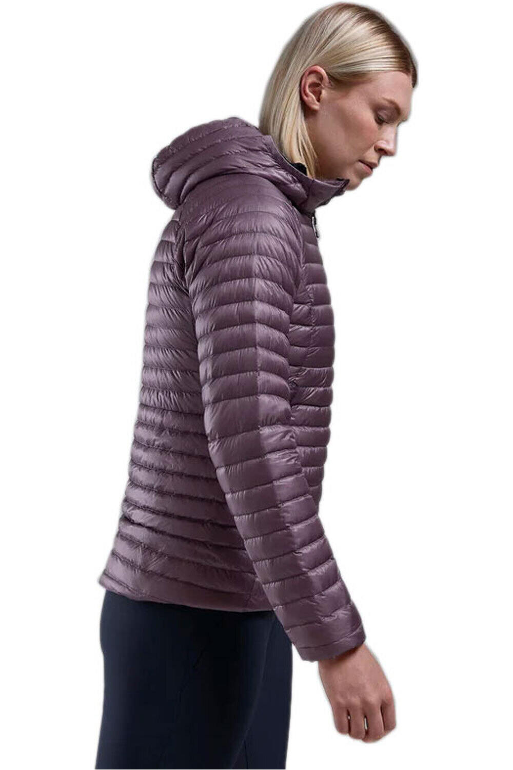 Montane chaqueta outdoor mujer WOMEN'S ALPINE 850 NANO HOODIE vista detalle
