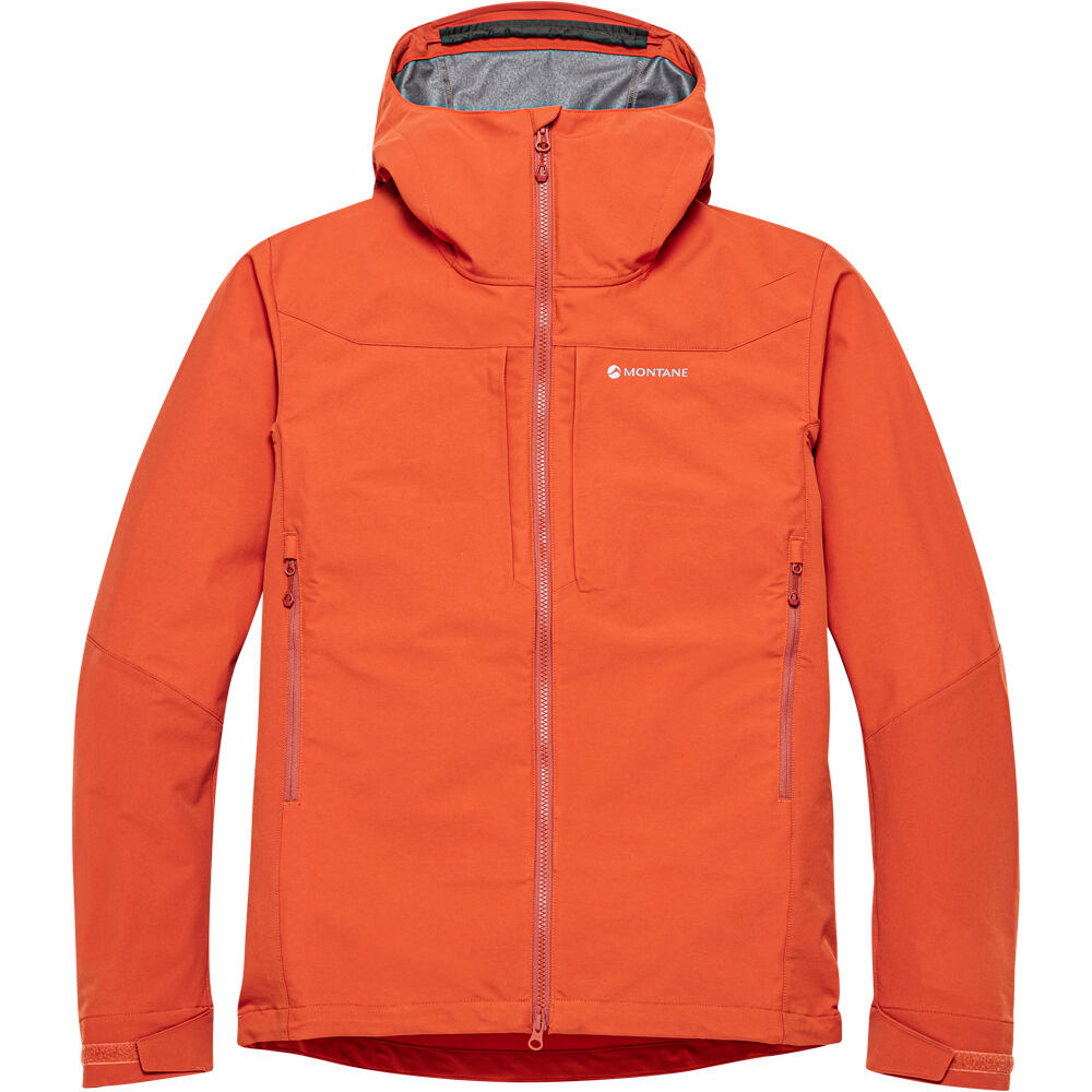 Montane chaqueta softshell hombre NORDES HOODIE 2.0 vista frontal