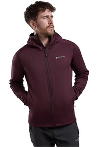 Montane forro polar hombre FURY HOODIE vista detalle