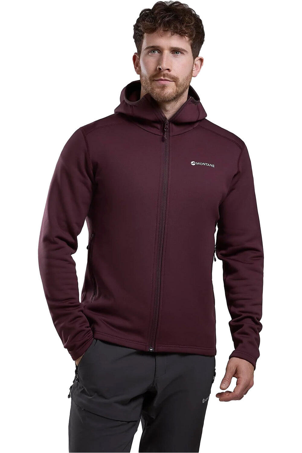 Montane forro polar hombre FURY HOODIE vista frontal