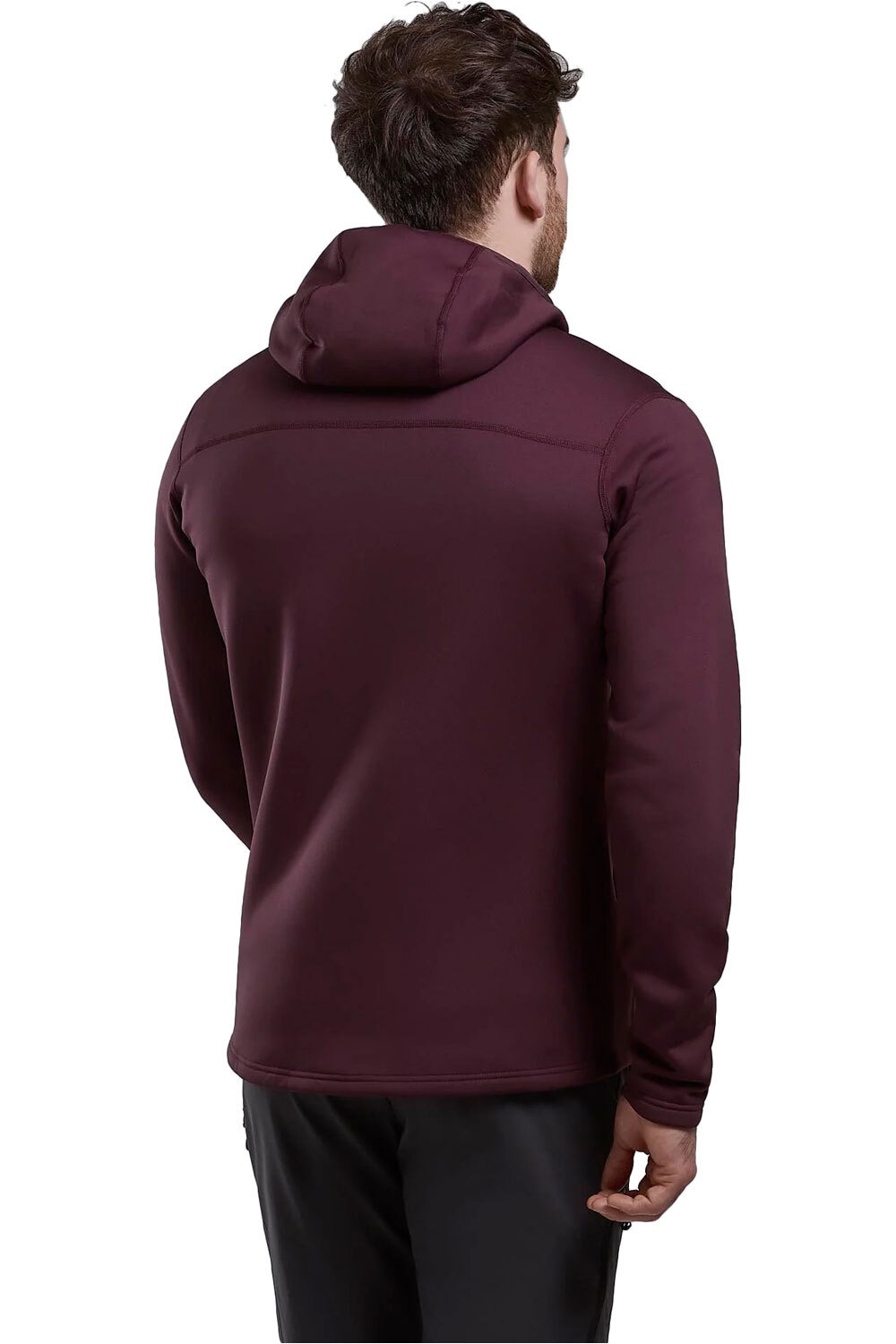 Montane forro polar hombre FURY HOODIE vista trasera