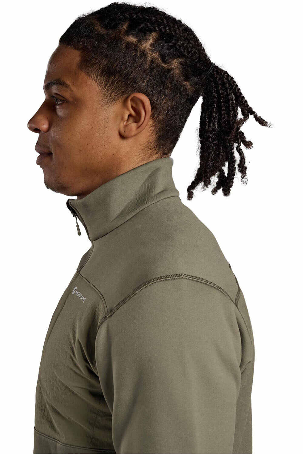 Montane forro polar hombre FURY XT PULL ON vista detalle