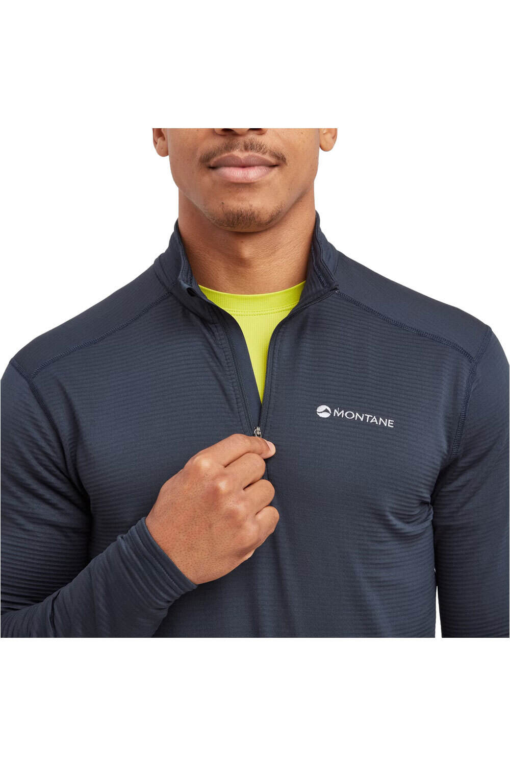 Montane forro polar hombre PROTIUM LITE PULL ON vista detalle