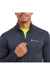 Montane forro polar hombre PROTIUM LITE PULL ON vista detalle
