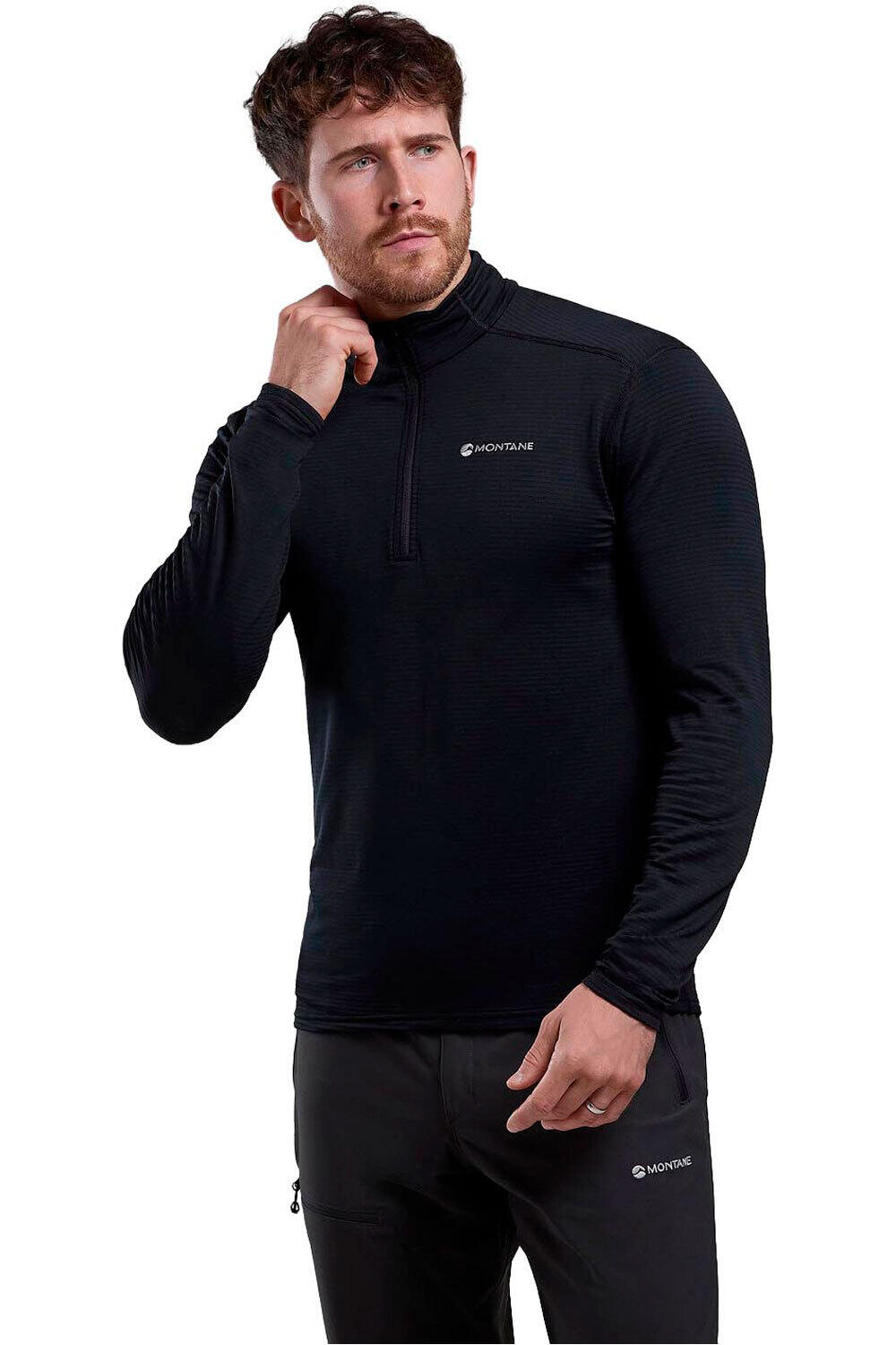 Montane forro polar hombre PROTIUM LITE PULL ON vista frontal