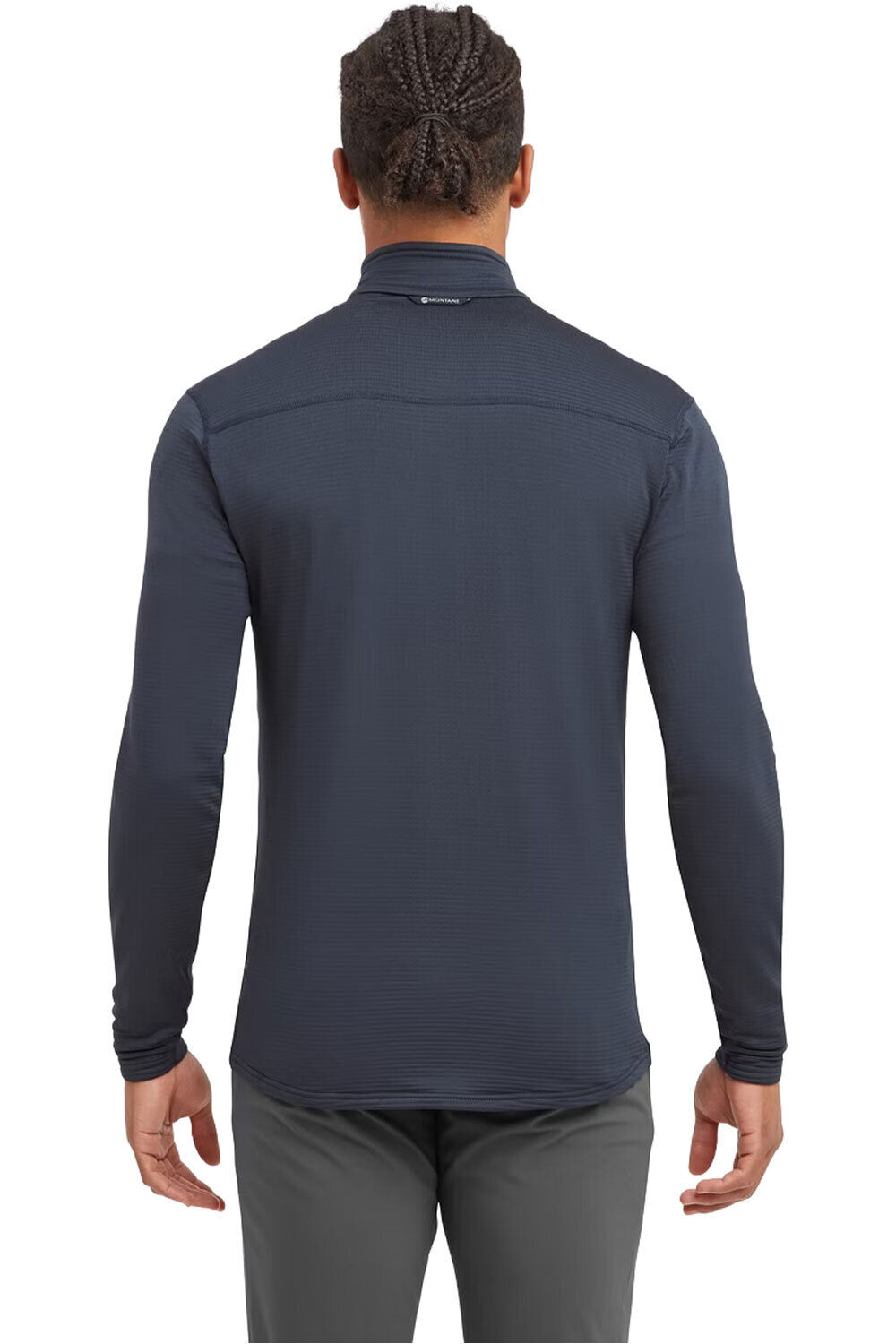Montane forro polar hombre PROTIUM LITE PULL ON vista trasera