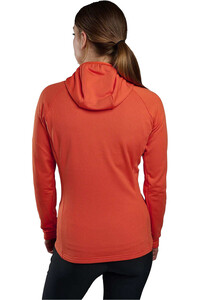 Montane forro polar mujer F PROTIUM HOODIE vista trasera